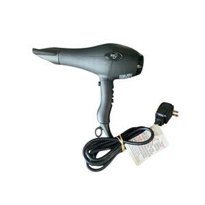 Ion Magnesium Black Pro Hair Dryer 1800W 3 Heat/2 Speed, Cool Button 9Ft Cord